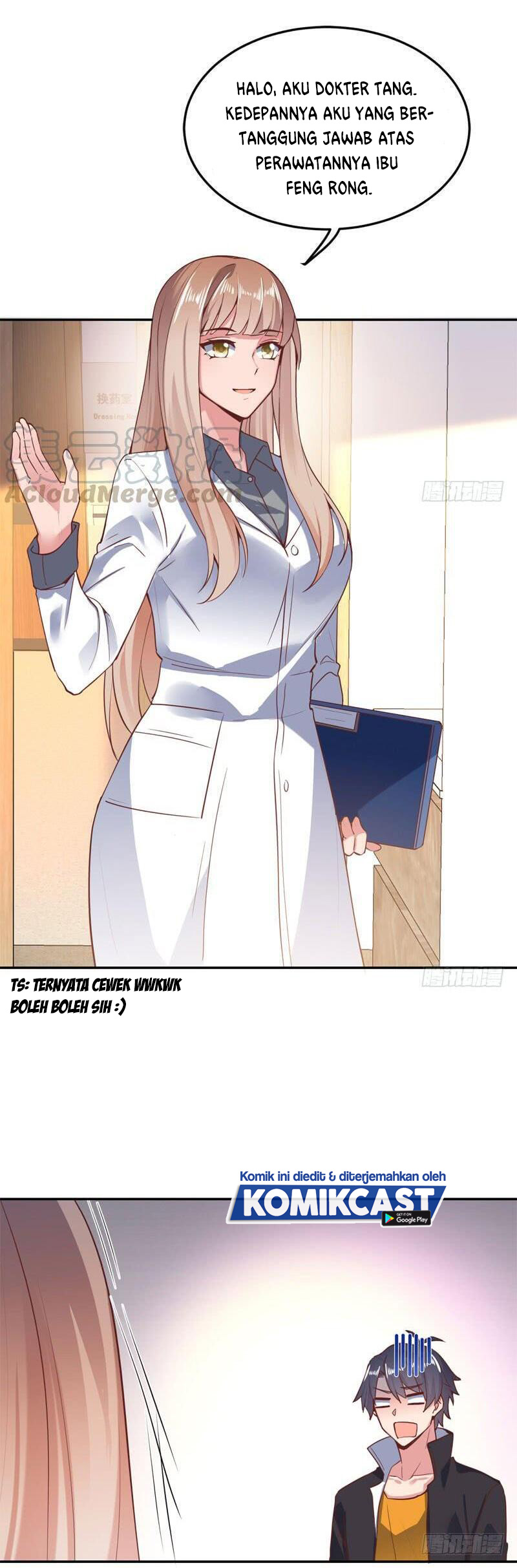 Carrying The Goddess Along Chapter 51 Gambar 14